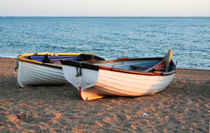 Boats on the beach